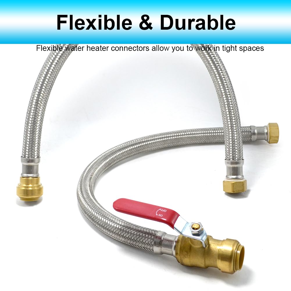 TT FLEX compatible with PEX, CPVC, copper, and PE-RT piping