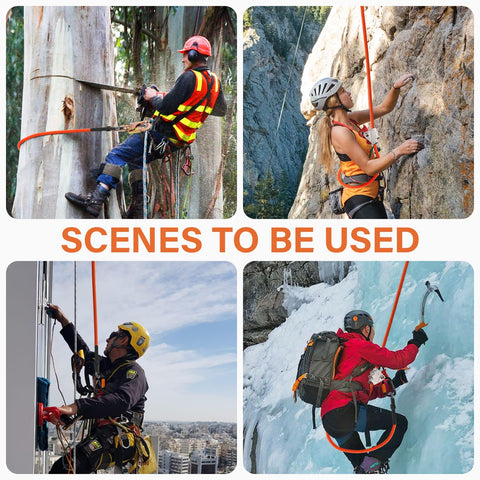TT TRSMIMA arborist-climbing-harness-compatibility demonstrates versatile integration with safety gear