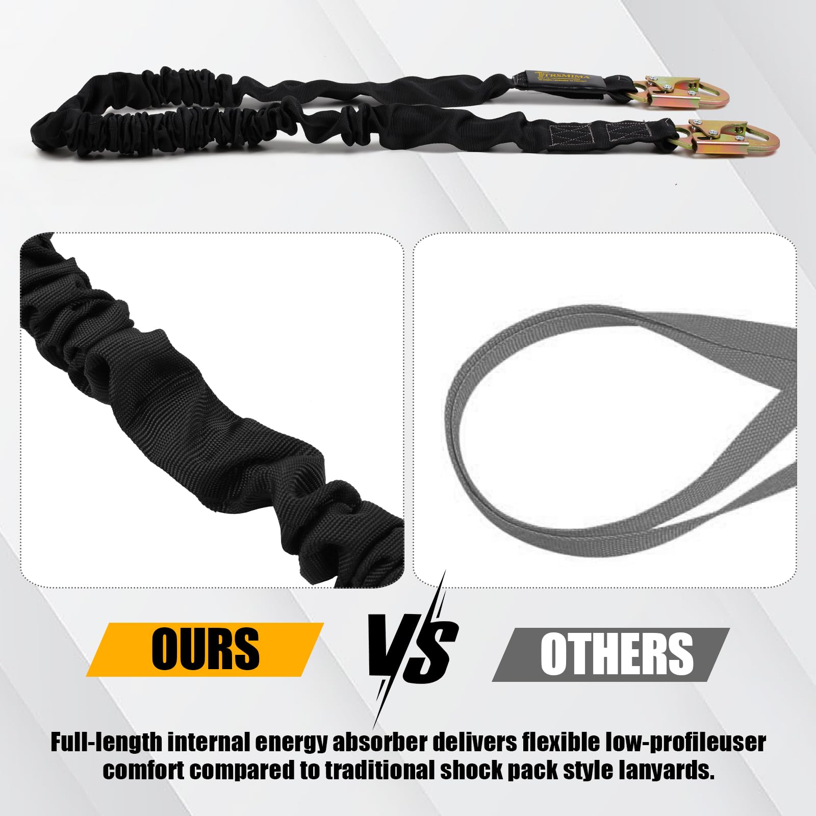 TT TRSMIMA extendable strap length 4.5 to 6 feet for flexibility
