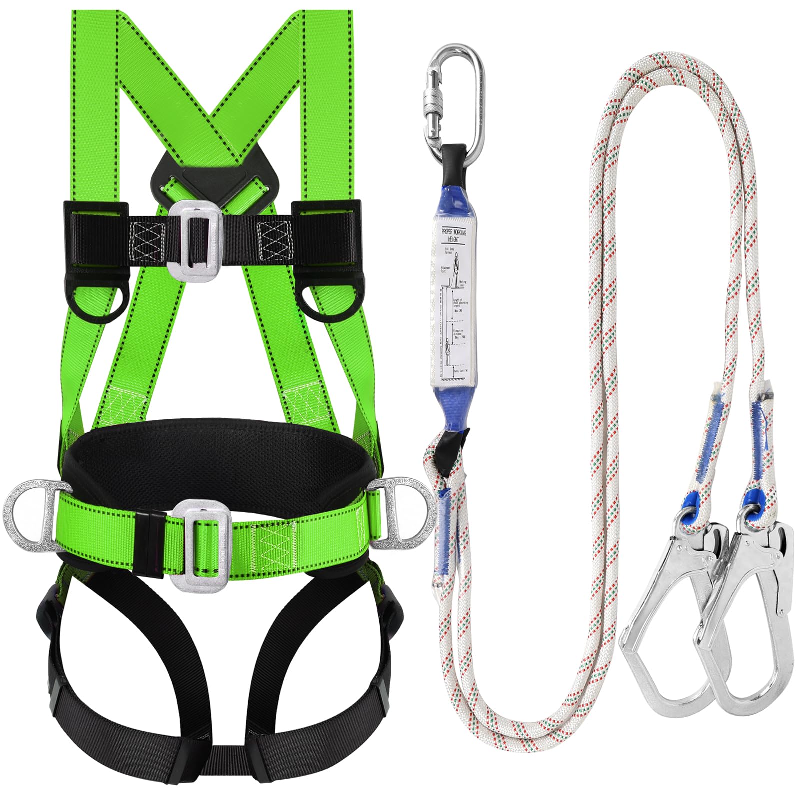 TT TRSMIMA safety harness front view offers secure roofing work fit.