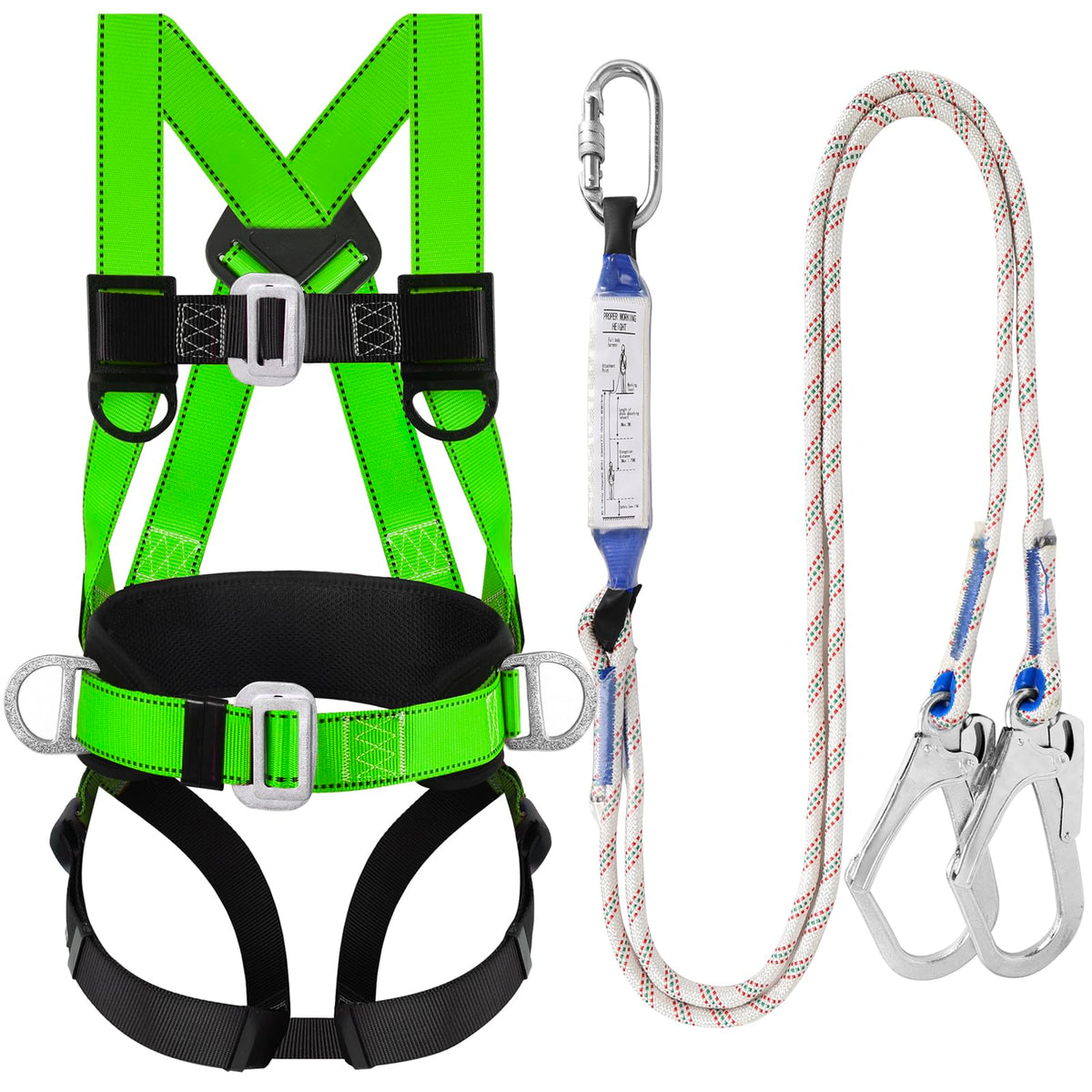 TT TRSMIMA safety harness front view offers secure roofing work fit.