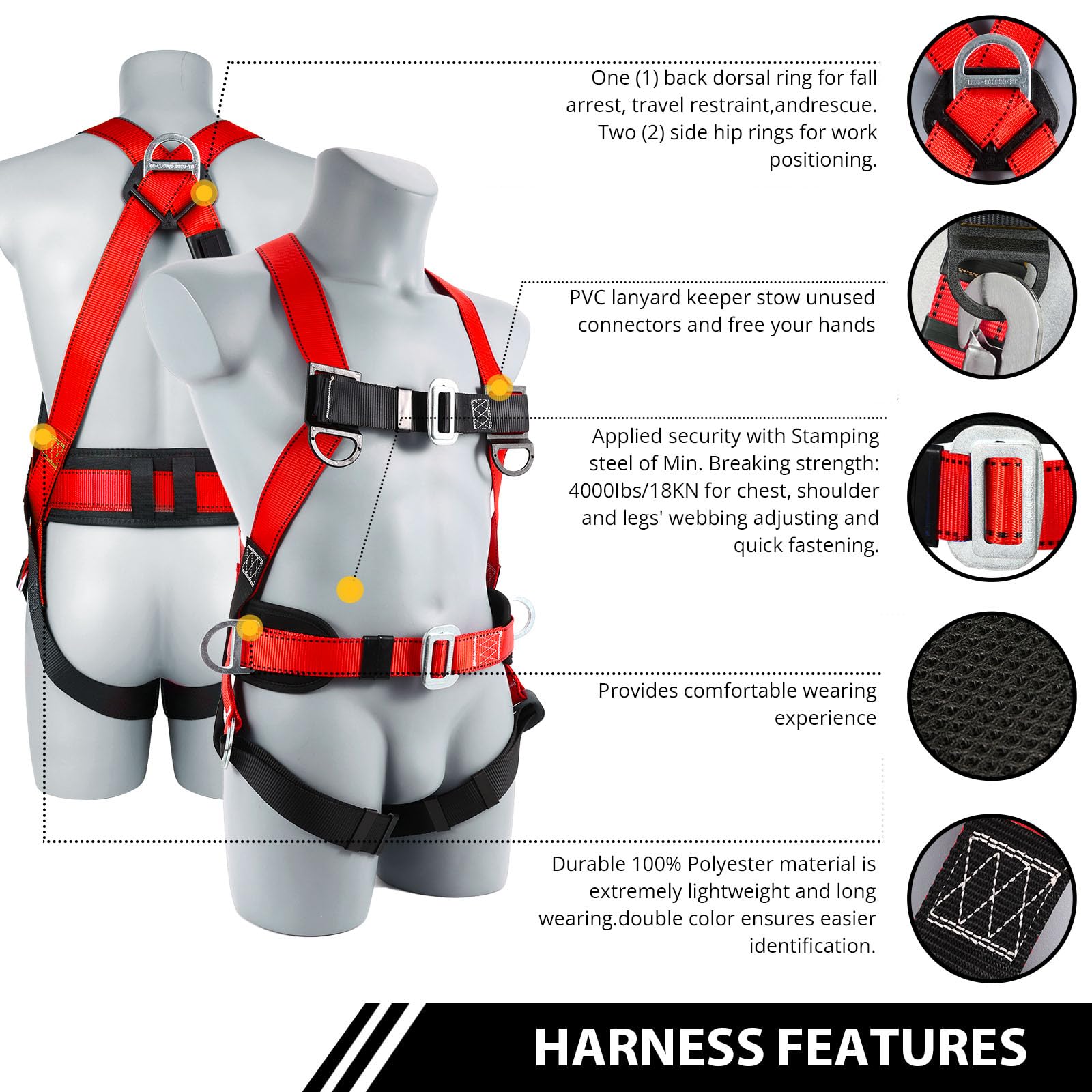 TT TRSMIMA shoulder loops show enhanced suspension safety in tight spaces