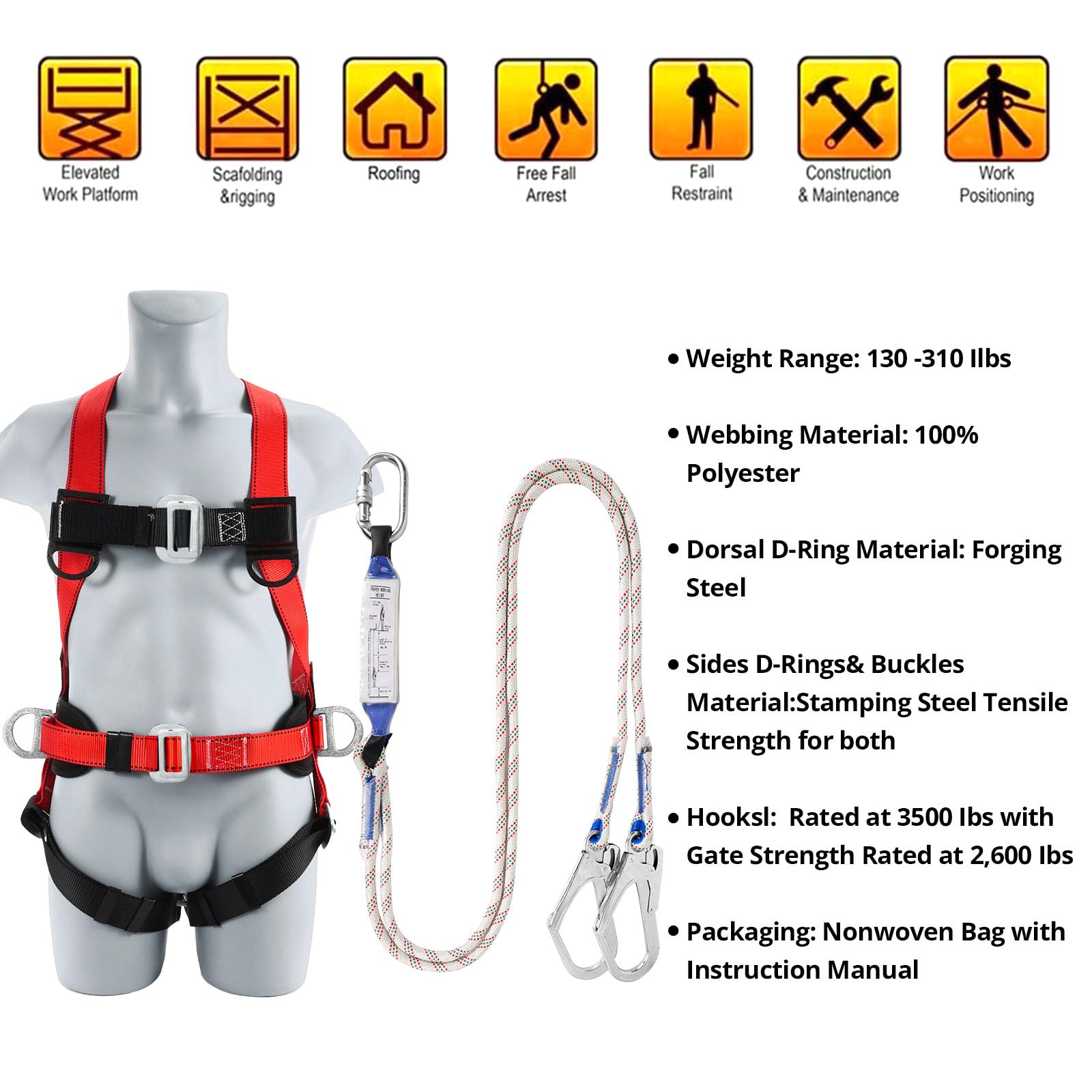 TT TRSMIMA waist padding highlights comfort during long roofing tasks