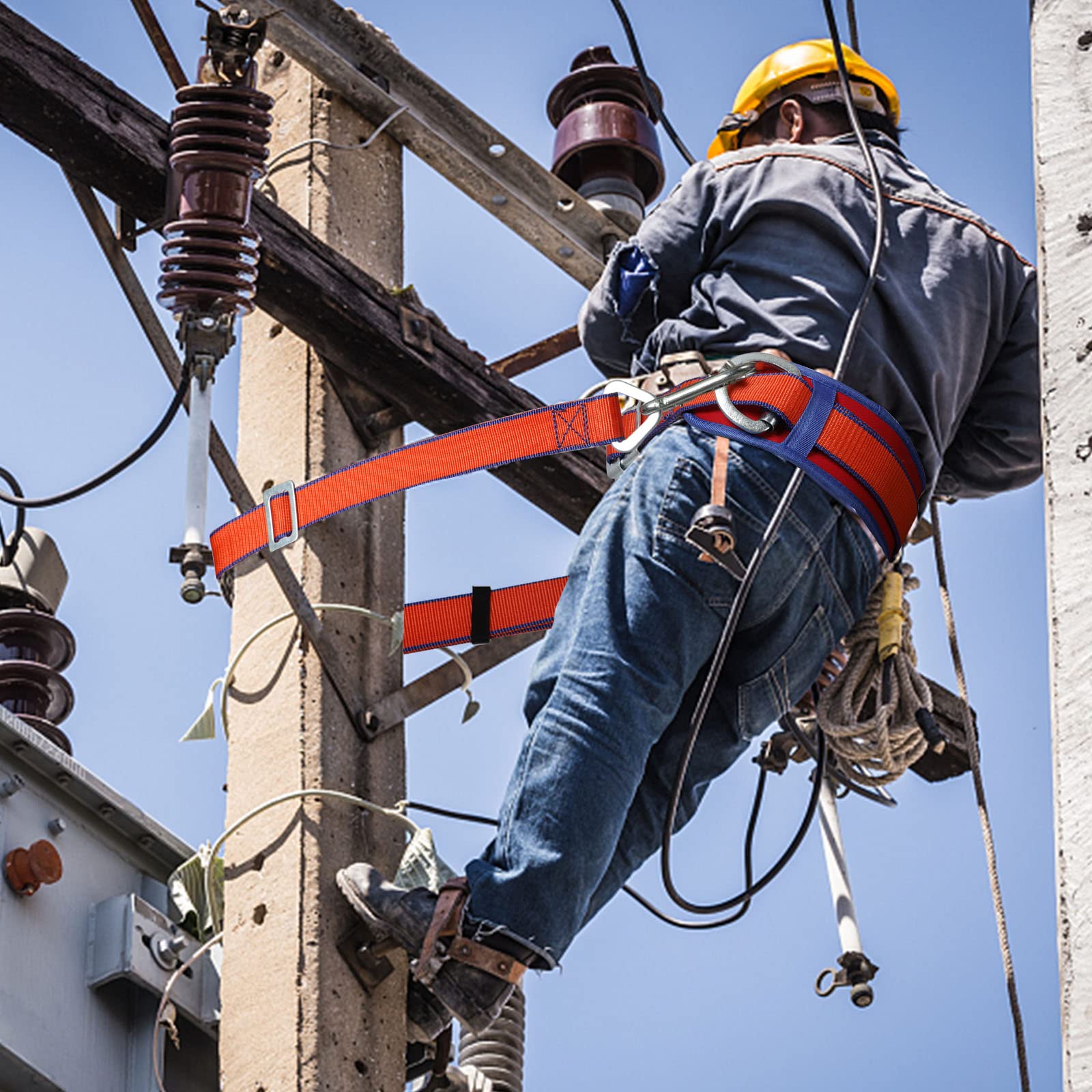 TT TRSMIMA worksite safety application on site for electricians and climbers.