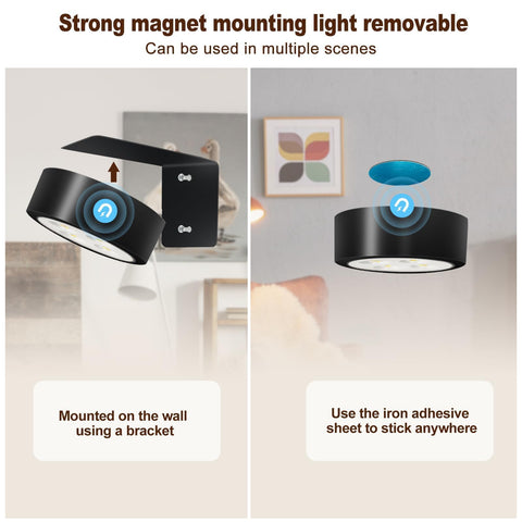 TTQ installation kit includes magnetic sheets, adhesive, and screws for versatile setup