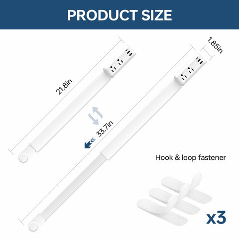 TTTOUAJ outlet extender made with fireproof material for indoor use