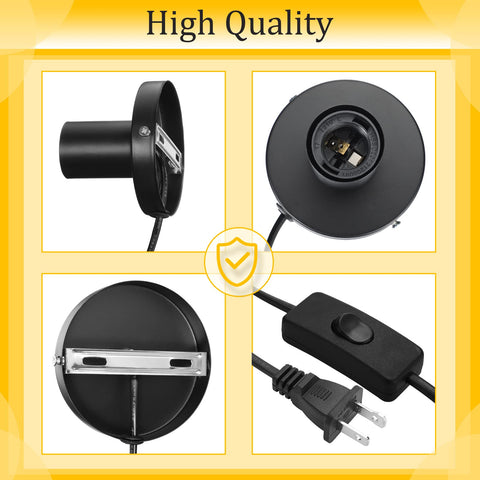 Tuanse 6-foot cord with on/off switch for flexible placement