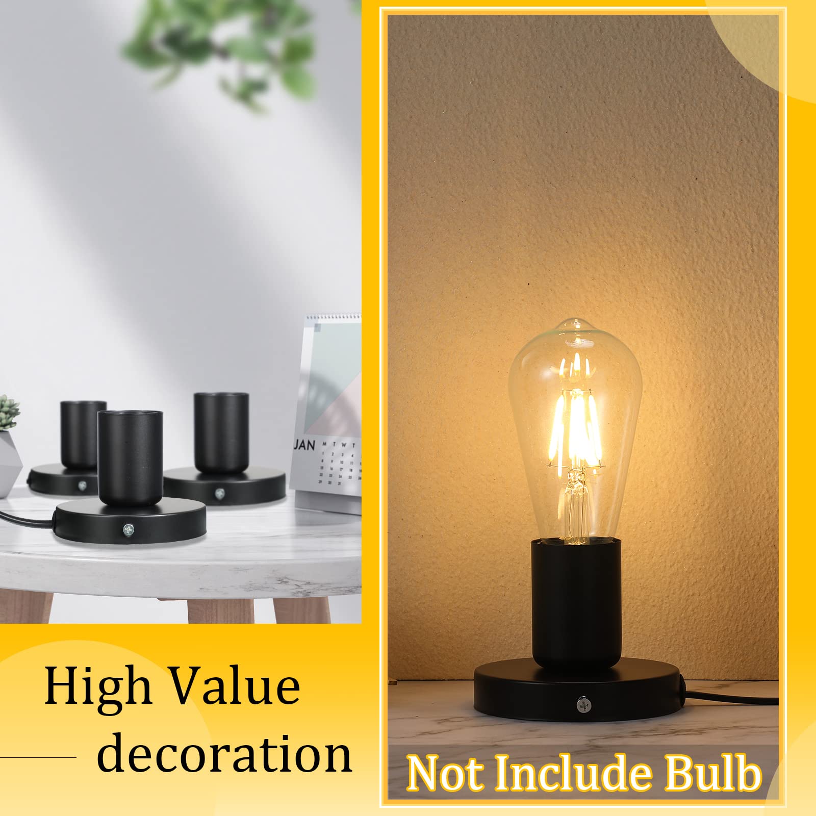 Tuanse compatibility with incandescent, LED, and halogen bulbs for versatile lighting