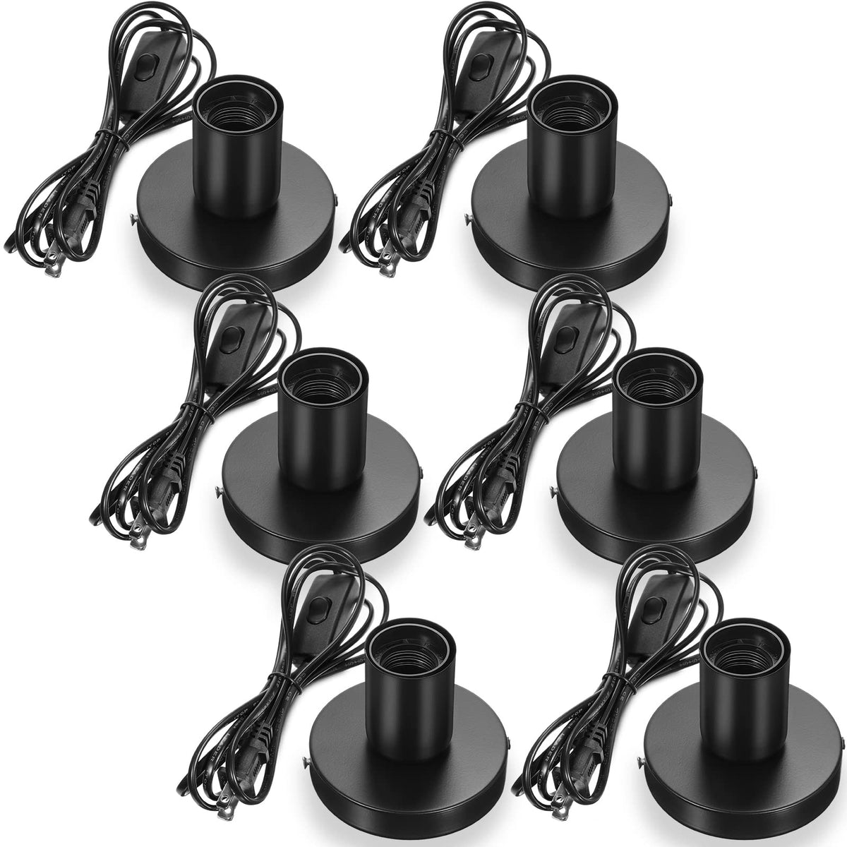 Tuanse desktop lamp base in polished metal provides stable support for table lighting.