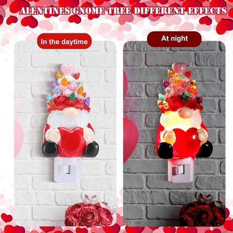 Tuanse LED gnome silhouette adds charming ambience to bedrooms.
