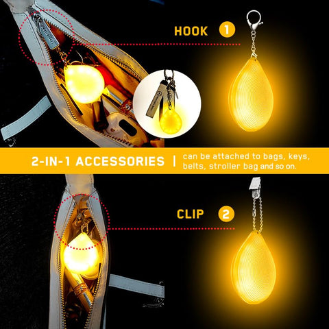 Tubasion automatic sensor activates when opened for hands-free lighting