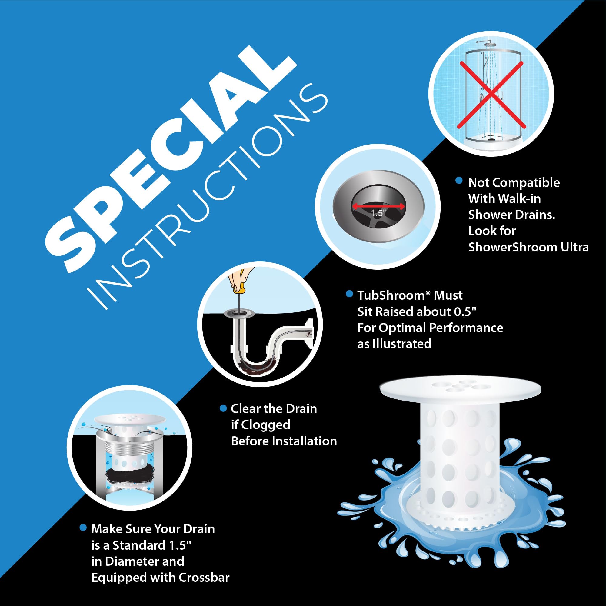 TubShroom durable silicone construction withstands daily bathroom use