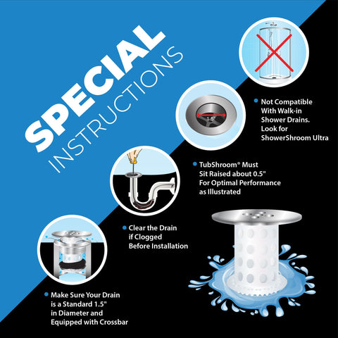 TubShroom helps protect pipes and the environment by avoiding harsh chemicals.