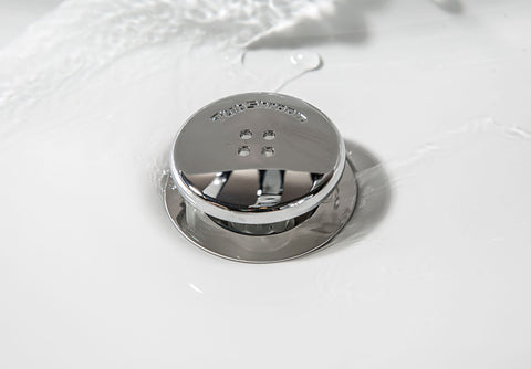 TubShroom and SinkShroom fit standard drains for quick, mess-free setup.