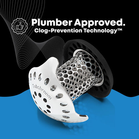 Adapter kit included with TubShroom Ultra for easy installation