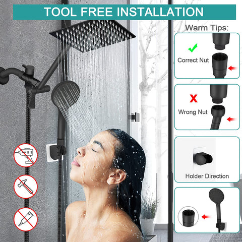 Tudoccy 3-way diverter for flexible water control
