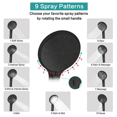 Tudoccy anti-leak connection minimizes drips for steady water flow.