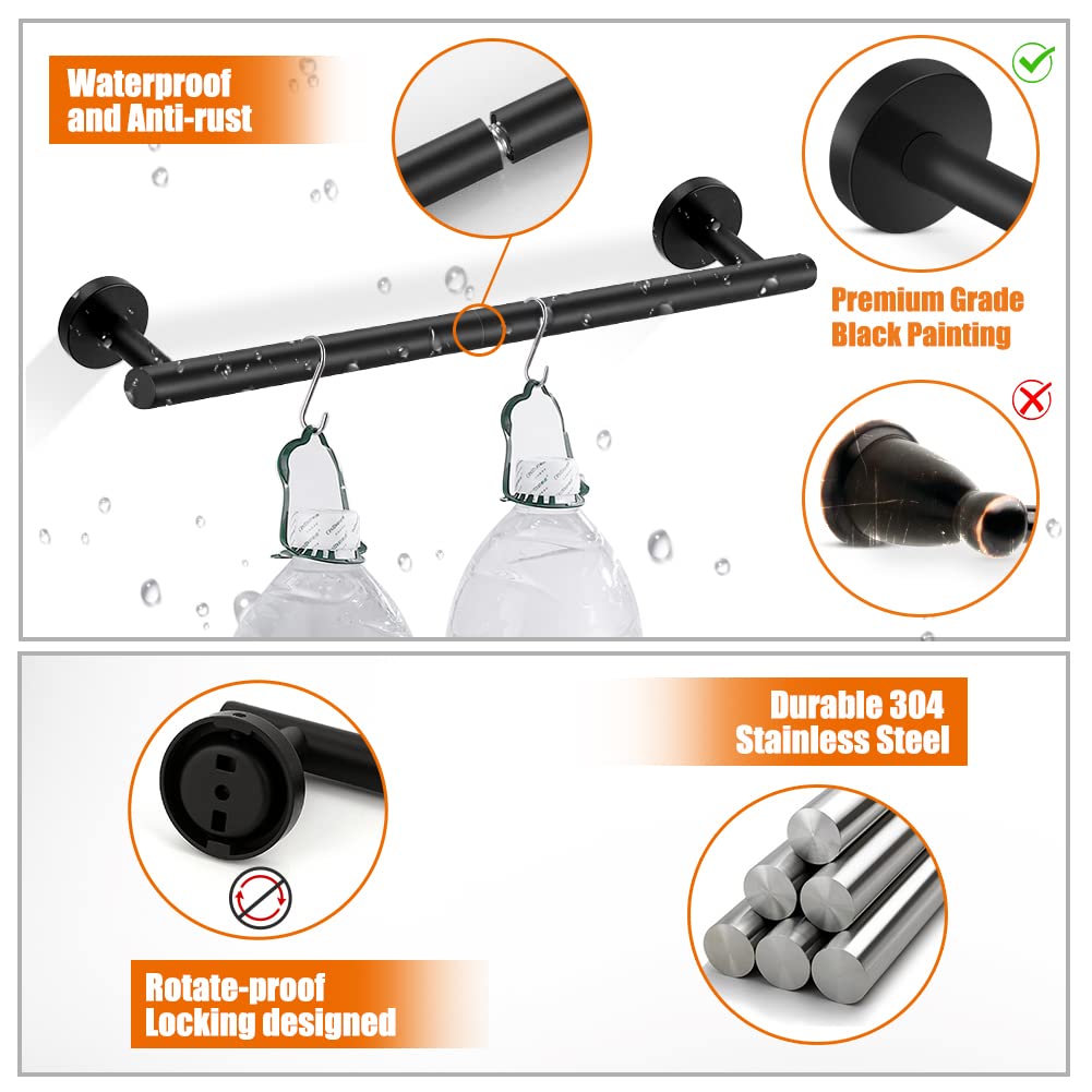 Tudoccy robe hook right, keeps coats within reach and organized.