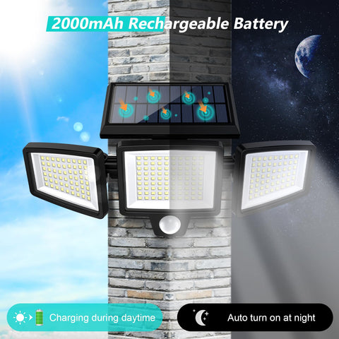 Tuffenough IP65 waterproof flood lights withstand weather while lighting pathways