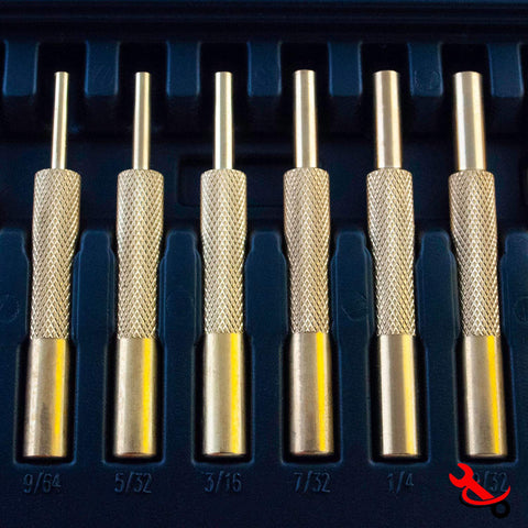 TuffMan Tools nylon punches in 15/64 and 3/8 for delicate surfaces.