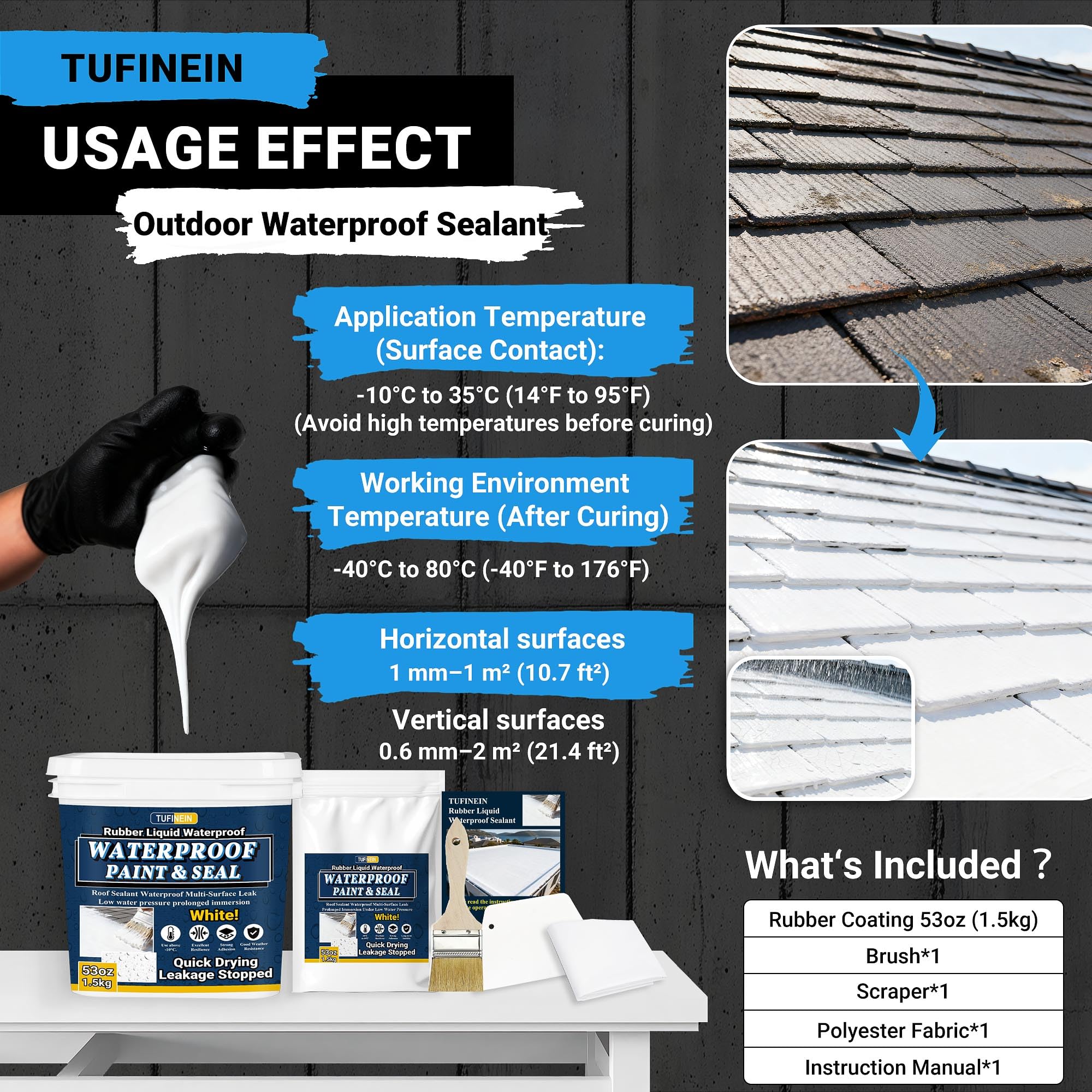 Tufinein basement sealant protects concrete walls from dampness