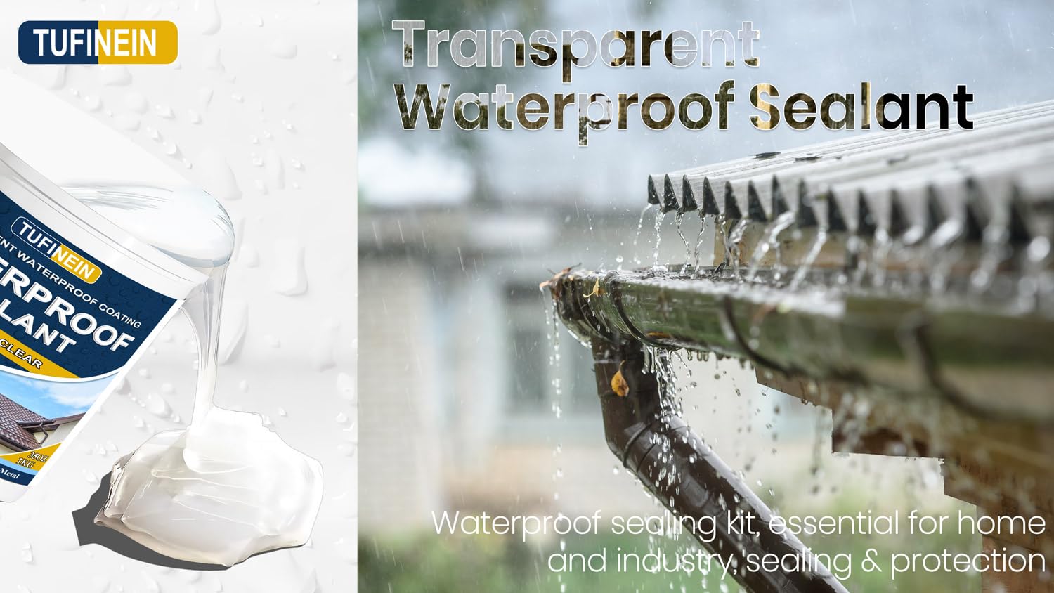 TUFINEIN indoor and outdoor sealant in versatile use scenarios