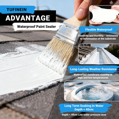 Tufinein sealant roller application delivering durable surface adhesion