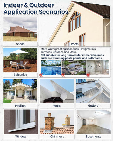 TUFINEIN coating suitable for wood, concrete, and plaster substrates
