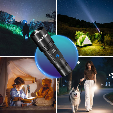 Tughlax bundle includes charging cables and manual for quick setup.