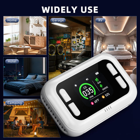 Great for RVs and travel, adding safety on the go