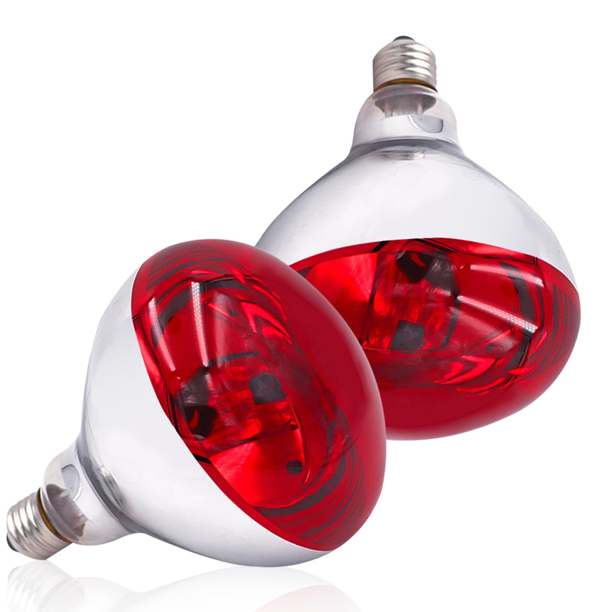 Tujinxiangsheng 250W red heat lamp bulbs deliver quick warmth for chicks