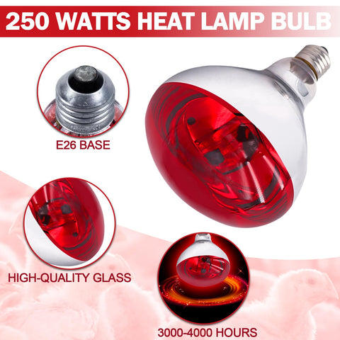 Tujinxiangsheng home wellness red-light heat lamp for relaxation