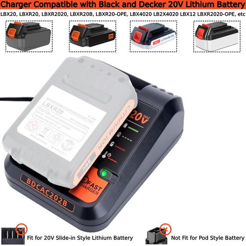 LED status indicators on Tulepowceeng BDCAC202B show charging progress.