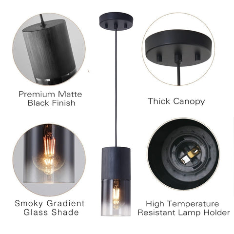 Tumgog adjustable drop-length pendant to frame tables and islands precisely.