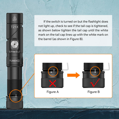TUNENGE T21X included headband and two-way clips.