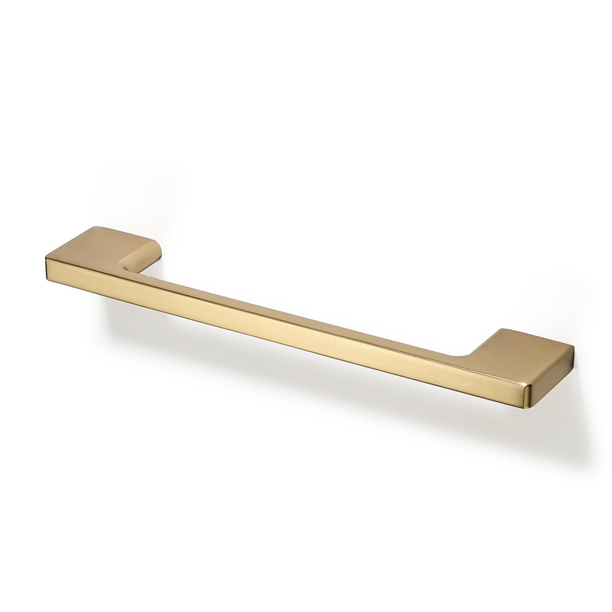 TUNNY classic cabinet handle champagne bronze closeup shows durable zinc alloy finish ideal for kitchens.