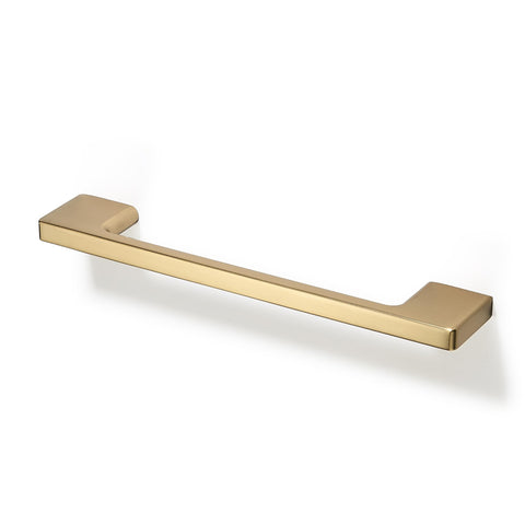 TUNNY classic cabinet handle champagne bronze closeup shows durable zinc alloy finish ideal for kitchens.