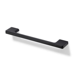 TUNNY classic cabinet handle in matte black, front view for a sleek kitchen upgrade.