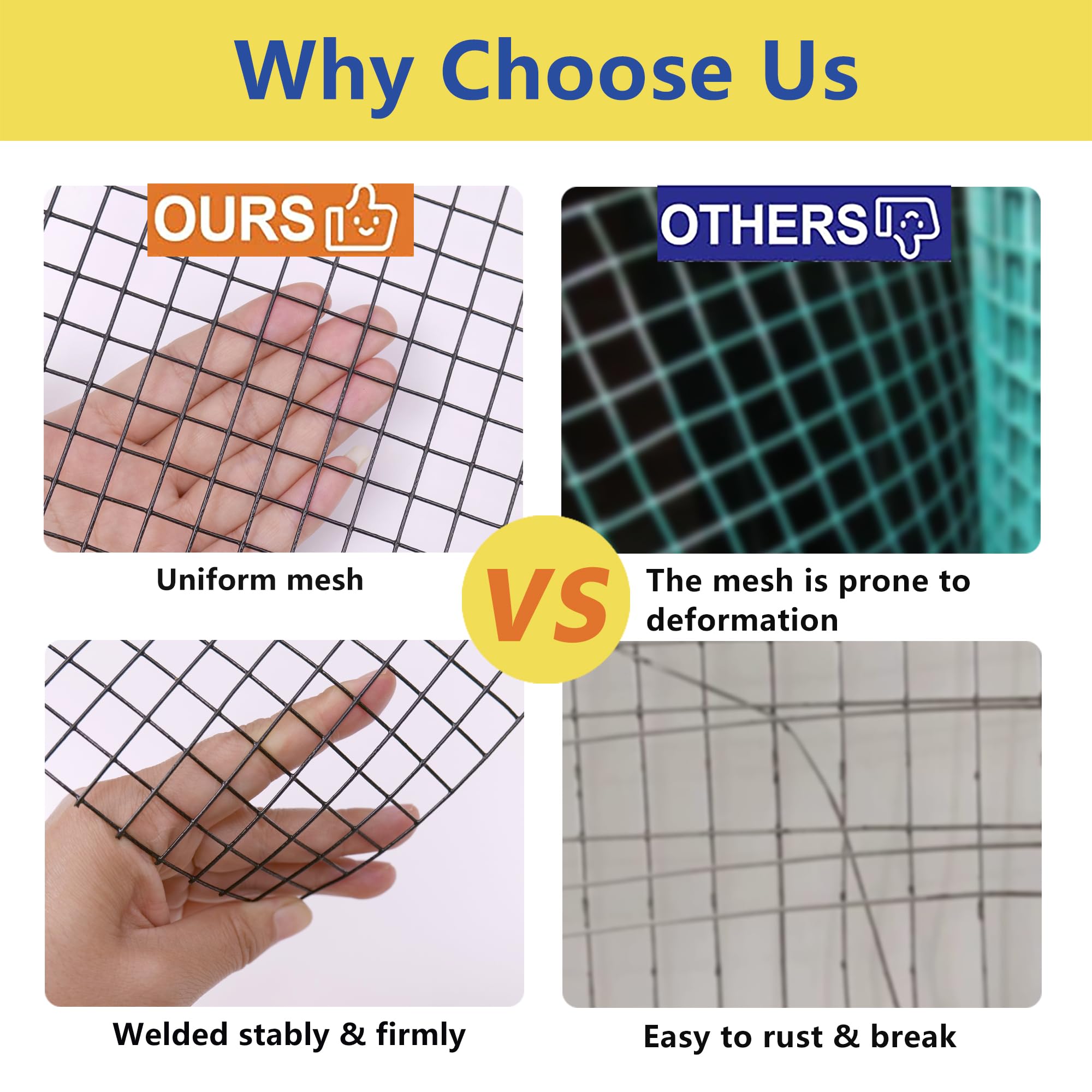 TUOKS chicken wire fencing protects gardens and poultry enclosures.