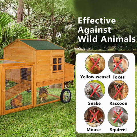 TUOKS snake and wildlife barrier helps keep small animals away.
