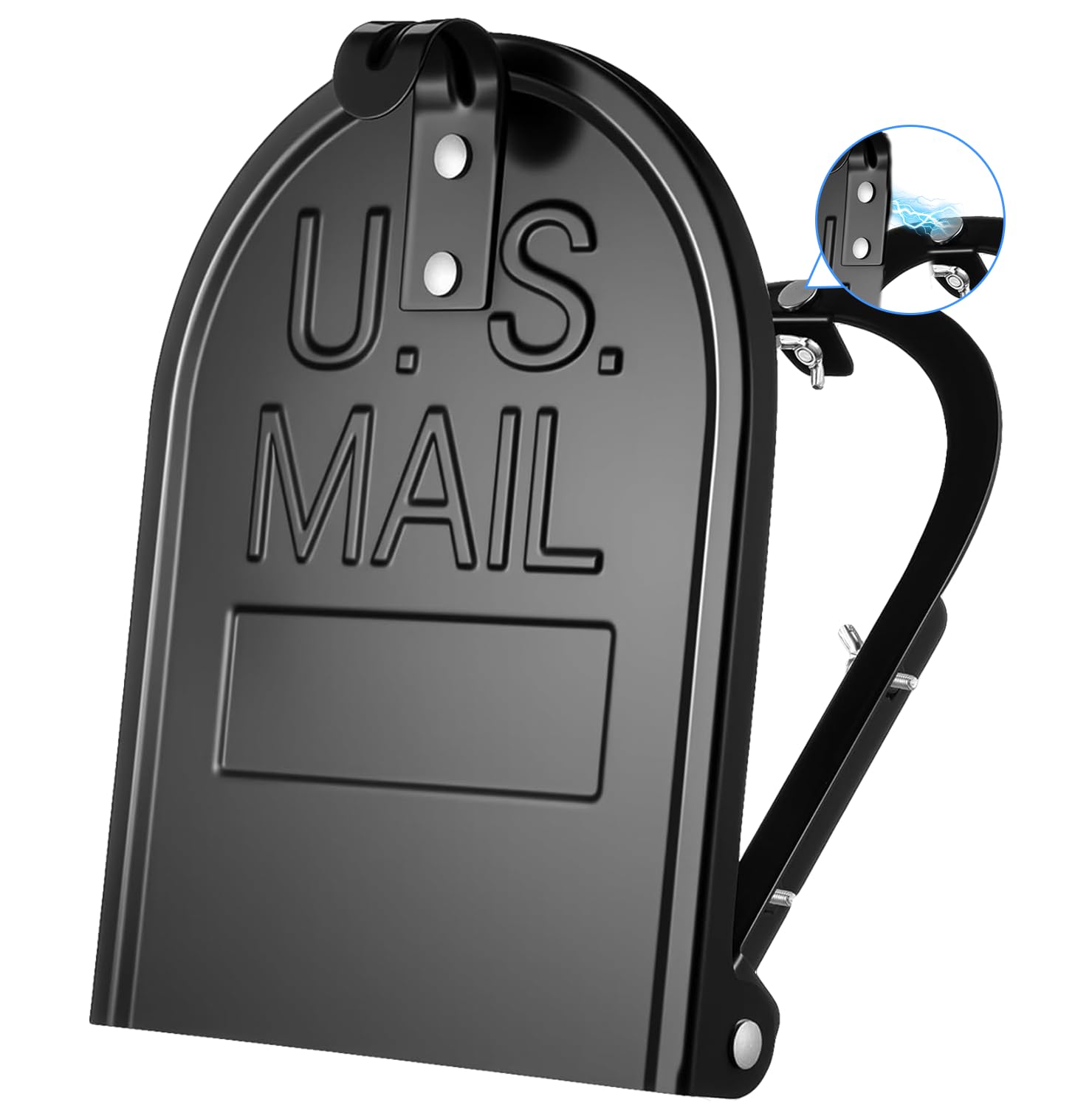 tuoletu mailbox door front panel with a secure standard fit for curbside mailboxes