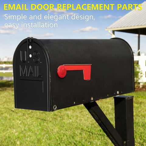 tuoletu mailbox door hardware kit includes all mounting hardware for quick DIY replacement