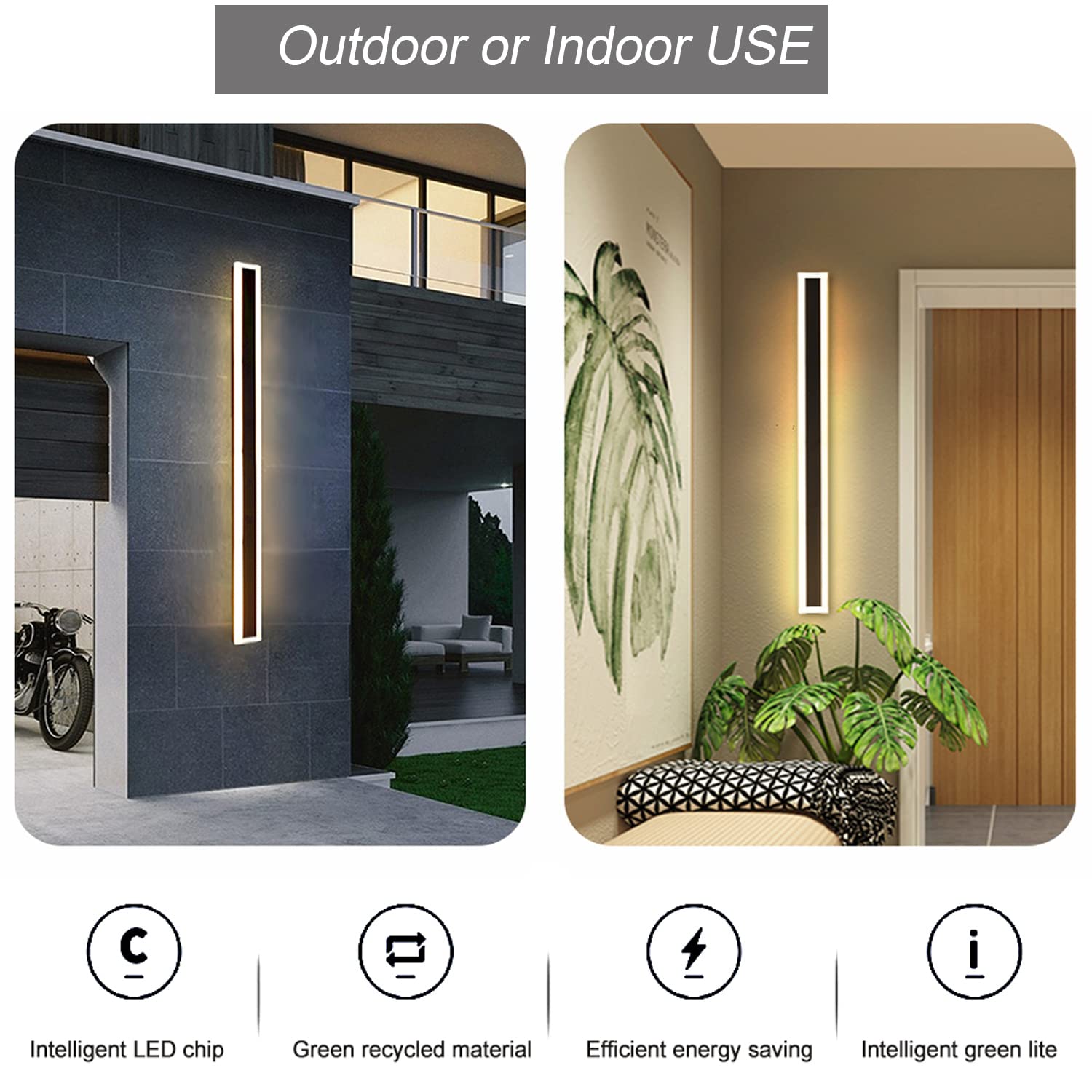 TUORD porch lights illuminate doorways without disturbing neighbors.