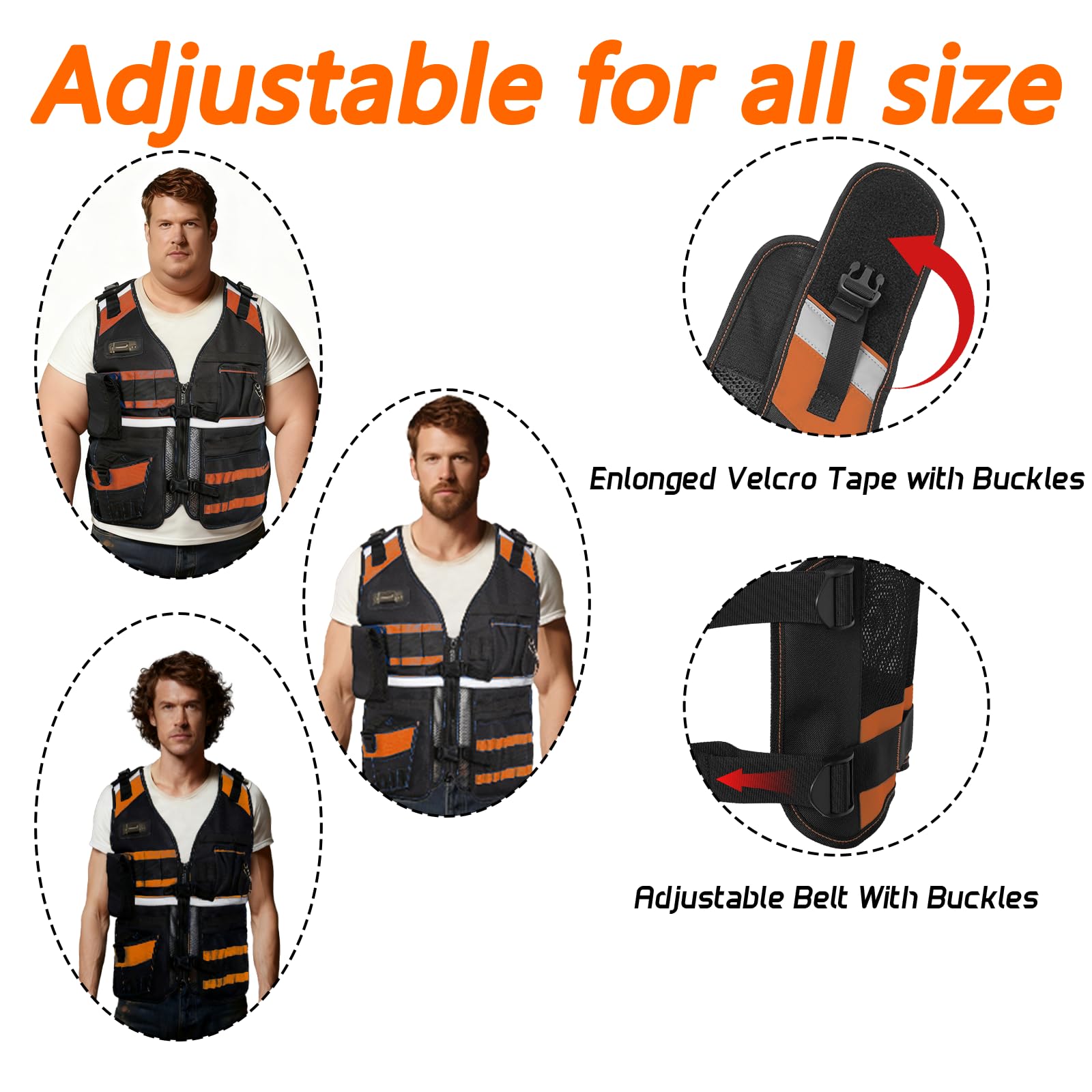 TURAND vest removable phone holder keeps your device within reach