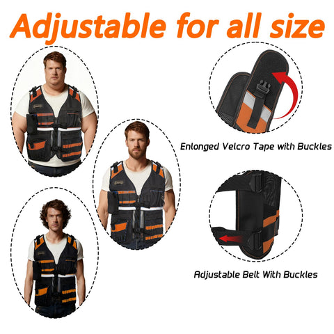 TURAND vest removable phone holder keeps your device within reach