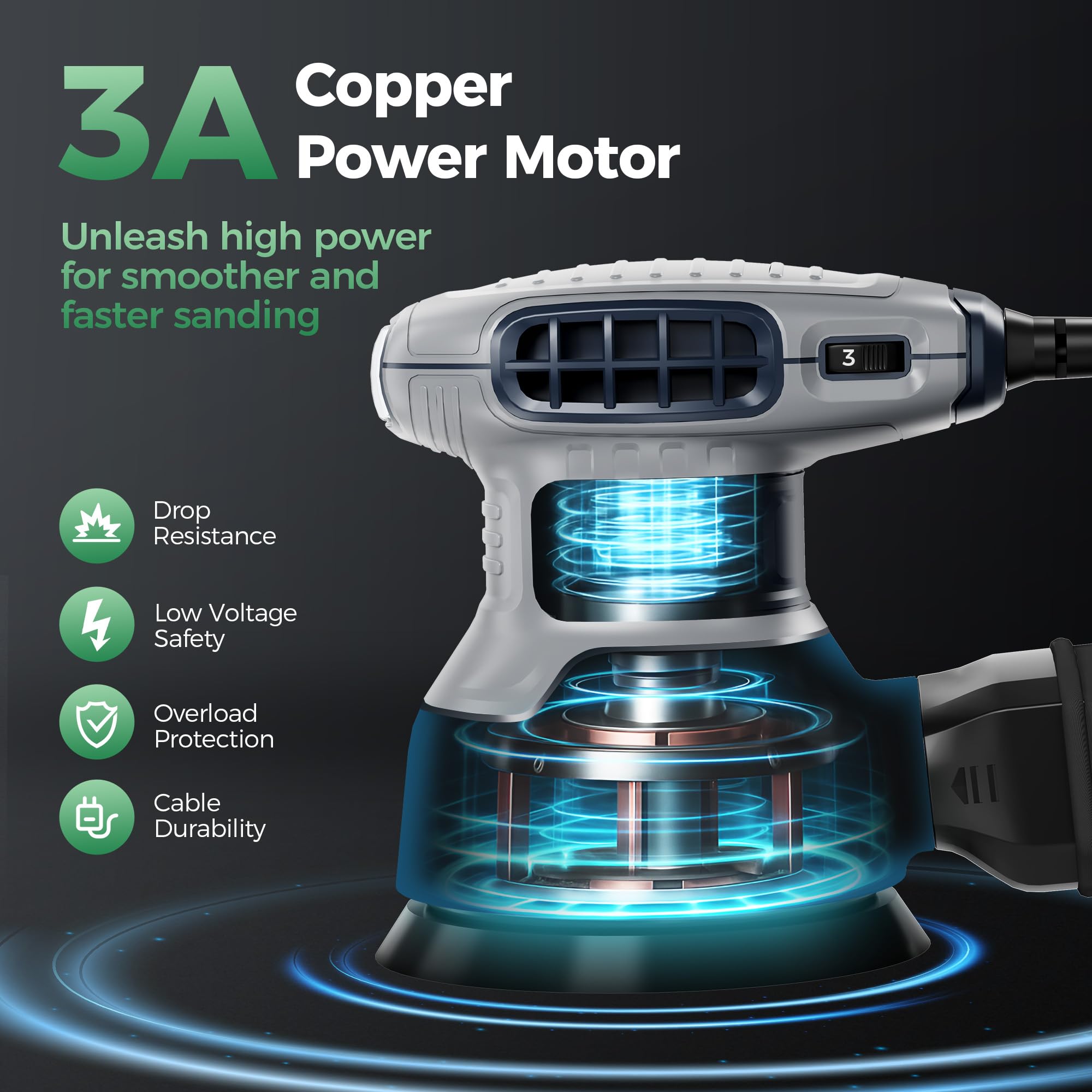 TurboVolt BrakeSnap in action for precise edge finishing