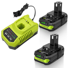 Turlvepd Ryobi 18V 3.0Ah battery ready for extended cordless tool runtime