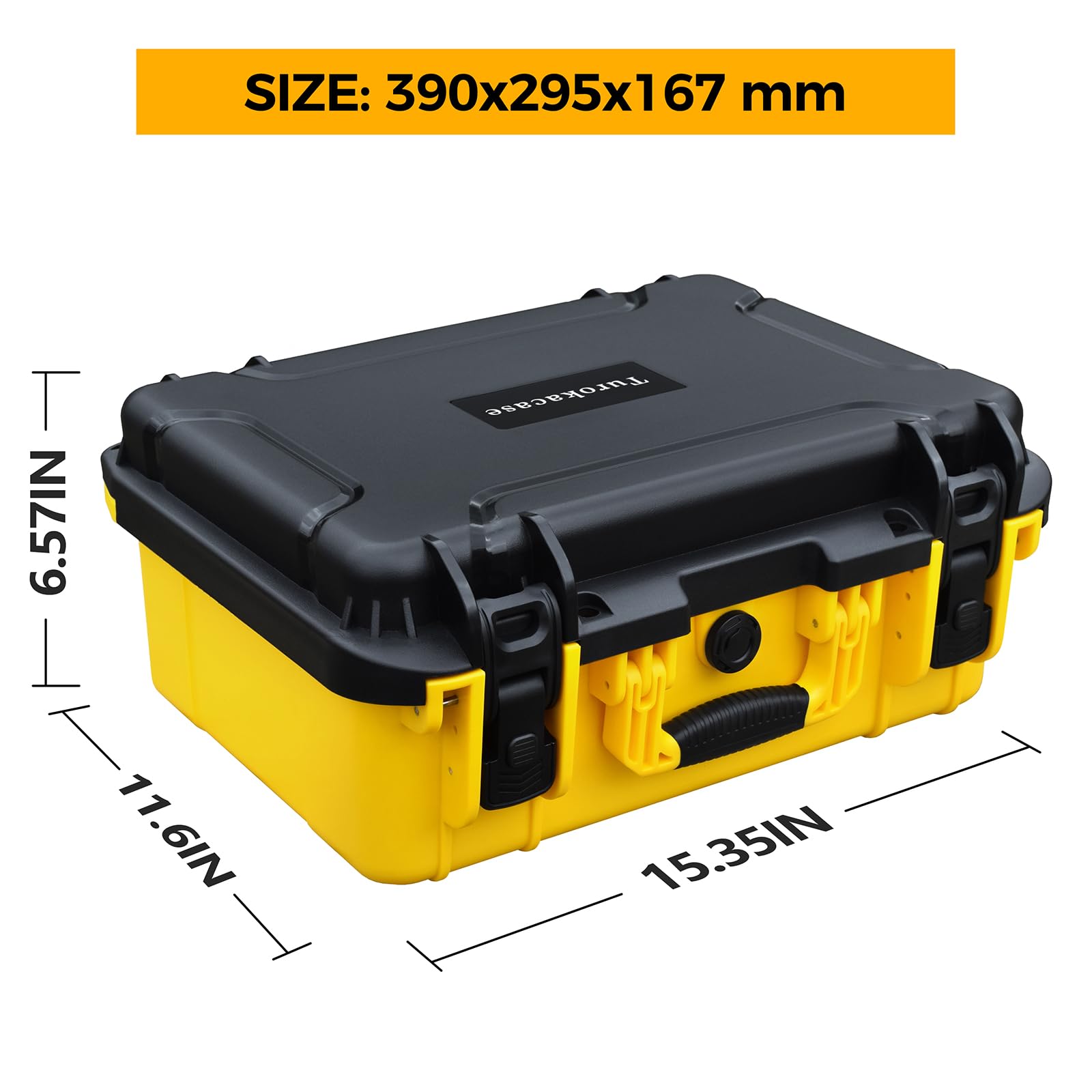 Turokacase compact protective storage box ready for on-site use.