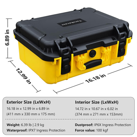 Turokacase DeWalt battery case compact organization for trucks or workshops.