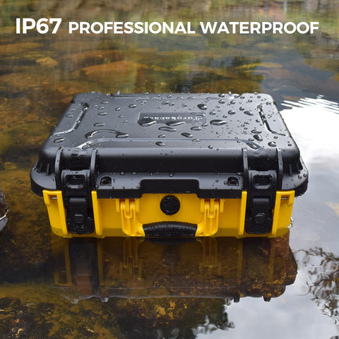 Turokacase durable polypropylene construction for rugged use.